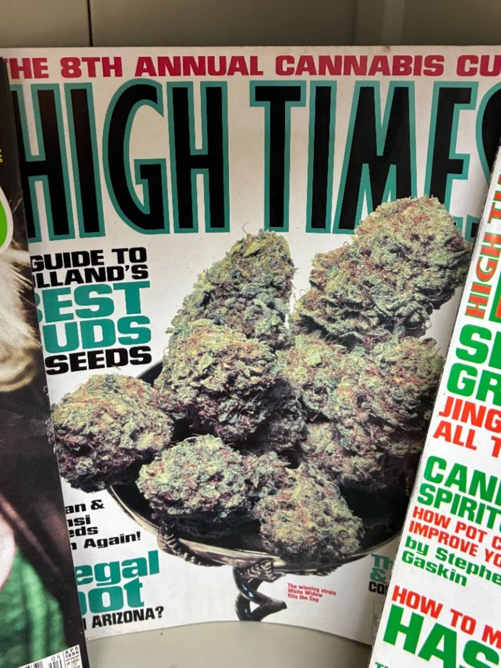 Vintage High Times Magazine Lot Of (8) 1996 Kurt Cobain Wu-Tang Clan Cannabis